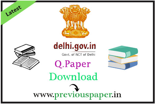 Delhi CET Question Paper