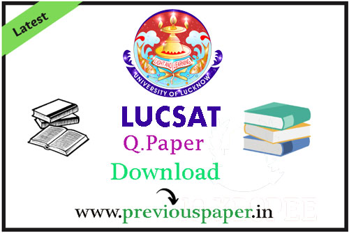LUCSAT Question Paper