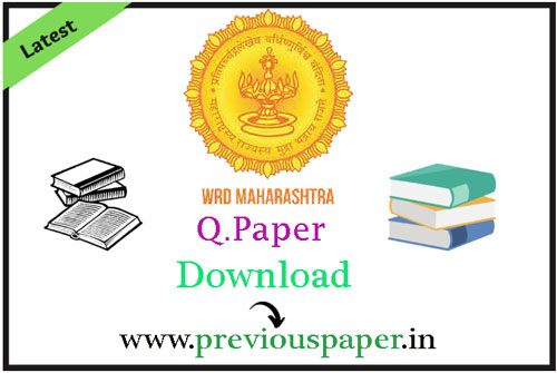 Maharashtra WRD JE Previous Papers