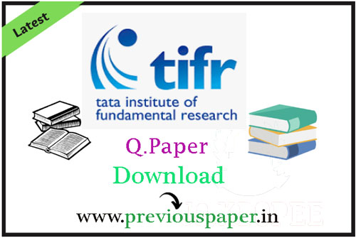 TIFR-GS Previous Years Question Papers 