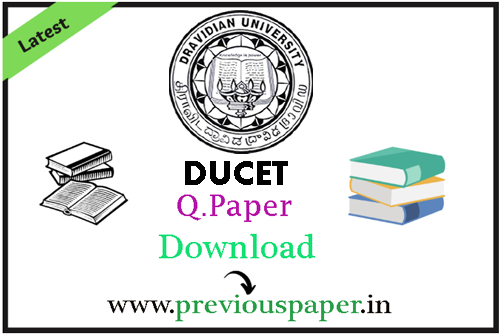 DUCET Sample Papers