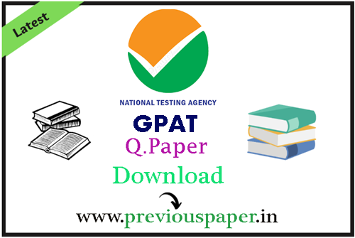 GPAT Previous Question Papers